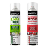 Kit 1 Impermeabilizante Tecidos   1 Espuma Limpa Tudo