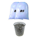 Kit 1 Kg Lentilha Chip 3mm E 2 Kg Pó B5 Polimento Aço Inox