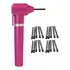 Kit  1 Mixer Misturador Pigmentos Rosa   100 Hastes Refil