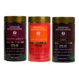 Kit 1 Parafina Cafe parafina Chocolate parafina Cenoura 