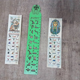 Kit 1 Regua Hieroglifos