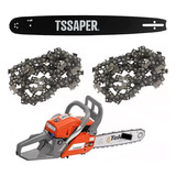 Kit 1 Sabre 16 2 Corrente Motosserra Tekna Cs46 32 Dentes