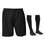 Kit 1 Shorts 1 Meião Futebol Infantil Tamanho 14