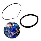 Kit 1 Tiaras Masculina De Ferro 1 Faixa De Cabelo Preto 