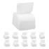 Kit 10 - Dispenser Porta Guardanapos Interfolhado De Mesa 