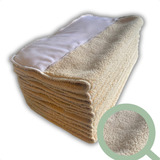 Kit 10 Absorvente Melton 6 Camadas Toalha Secagem Rápida