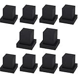 Kit 10 Acabamentos Registro Quadrado Black Matte Padrão Deca Levo