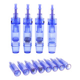 Kit 10 Agulhas Cartucho Caneta Derma Pen 12 36 42 Nano Ponta