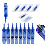 Kit 10 Agulhas Cartucho Caneta Derma Pen 12 36 42 Nano Ponta