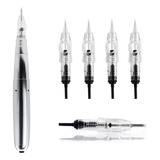 Kit 10 Agulhas Easy Click 1rl Para Micropigmentação