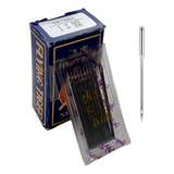 Kit 10 Agulhas Espessura 25 Para Máquina De Costura Hax1