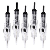 Kit 10 Agulhas Facil Click Para Dermografo Micropigmentação Cor 3p Circular