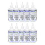 Kit 10 Alcool Isopropílico 99 8 Isopropanol 250ml Implastec