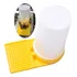 Kit 10 Alimentador Apícola Bebedouro P Abelhas Colmeia 500ml