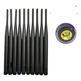 Kit 10 Antenas 5dbi 5 Dbi Sma Macho 868 915 Mhz Lora Rc