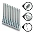 Kit 10 Antenas Corta Pipa Moto Anti Cerol Guidão Atacado