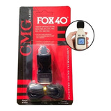 Kit 10 Apitos Para Árbitro Profissional Fox 40