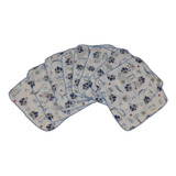 Kit 10 Babete De Boca 2 Toalha Fralda Estampa Disney