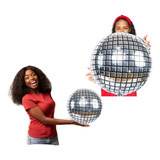 Kit 10 Balao Orbz Metalizado Globo Disco Decoracao Mod03