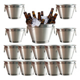 Kit 10 Balde Para Gelo E Cerveja 9 Litros Em Alumínio
