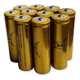 Kit 10 Bateria18650 Li ion 8800mh