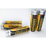 Kit 10 Baterias 18650 3 7v Para Lanterna Tática Led