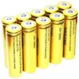 Kit 10 Baterias 18650 4 2v 8800mah Recarregável Lanterna Led