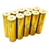 Kit 10 Baterias 18650 4 2v