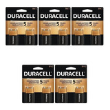 Kit 10 Baterias 9v Alcalinas Duracell Multiuso - 5 Cartelas
