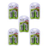 Kit 10 Baterias Recarregáveis Tipo D Aplicador De Herbicida