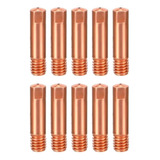 Kit 10 Bico Tubo De Contato 15ak v8 plus15 M6x25 0 8mm
