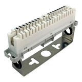 Kit 10 Bloco M10 Engate Rápido E 10 Bastidor De 1 Posição