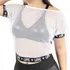 Kit 10 Blusas Furadinha Telada Top Feminina Academia Revenda