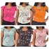 Kit 10 Blusinhas Crepinho Social Feminina Estampas Lindas