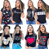 Kit 10 Blusinhas Femininas