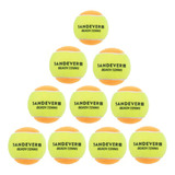 Kit 10 Bolas Beach Tennis Stage 2 Profissional Sandever