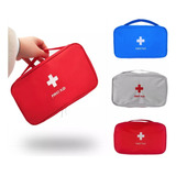 Kit 10 Bolsa Primeiros Socorros Estojo Organizador Remedios