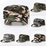 Kit 10 Bone Cap Tipo Militar Liso Camuflado Camping Tatica
