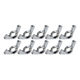 Kit 10 Borboleta Fêmea Simples 6mm Turbo Aço Simples