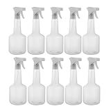 Kit 10 Borrifador Pulverizador Frasco Girafa Com Gatilho Spray Água Álcool 550ml Multiuso