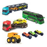 Kit 10 Brinquedos Caminhao