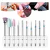 Kit 10 Brocas Diamatadas Cutilagem Russa Unhas Gel Acrigel