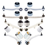 Kit 10 Buchas Braço Suspensao Dianteira Audi A4 A6 1996 2001
