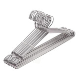 Kit 10 Cabides Cava Tintureiro Cromado Resistente Atacado