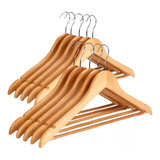 Kit 10 Cabides Madeira