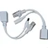 Kit 10 Cabo Adaptador Poe Injetor   Separador Para Camera Ip
