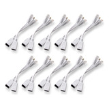 Kit 10 Cabo Adaptador Poe Injetor Separador
