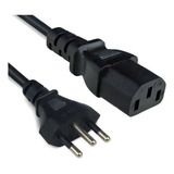Kit 10 Cabo Força Energia Pra Computador Pc Monitor Padrão Kirin Cb 37a120