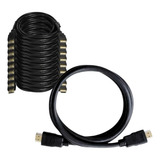 Kit 10 Cabo Hdmi