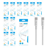 Kit 10 Cabos Tipo C Usb C Lote Atacado Revenda Nota Fiscal